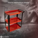 chariot mécanique simple rouge