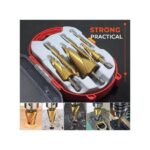 اداة ثقب وتقطيع المعادن المصنوعة من الفولاذ القوي والمطلي بالتيتانيوم