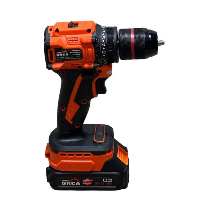 ⁦VISSEUSE BRUSHLESS PRO 18V 2000 mAH ORCA⁩ - الصورة ⁦4⁩