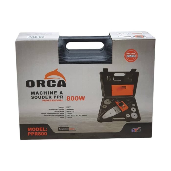 ⁦الة تلحيم بلاستيك PPR الاحترافية من العلامة ORCA +مقص PVC⁩ - الصورة ⁦3⁩