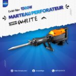 Marteau Piqueur 65MM 1500 ERH065 1500W Orca