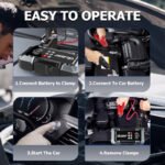 ⁦Compresseur De Voiture Avec Booster Batterie 26000Mah BEETRO⁩ - الصورة ⁦3⁩