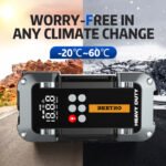 ⁦Compresseur De Voiture Avec Booster Batterie 26000Mah BEETRO⁩ - الصورة ⁦5⁩